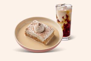 OG Vanilla Tres Leches with Iced Latte