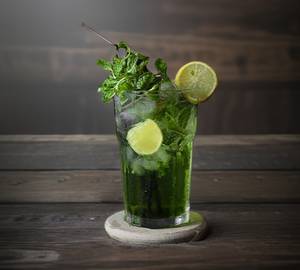 Green apple mojito