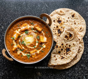Paneer Butter Masala + Tandoori Roti [2 Pc]