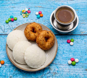Idli Vada + Filter Coffee