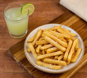 French Fries (Salt) + Fresh Lime Juice