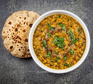 Dal Fry + Tawa Roti (1 Piece)