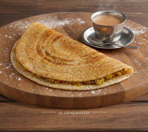 Masala Dosa + Tea