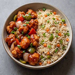 Fiery Chilli Chicken Fried Rice Bowl