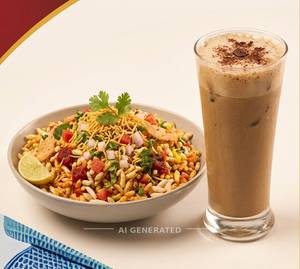 Bhel + Cold Coffee