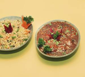 Fried Rice With Manchurian
