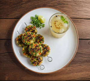 Veg Kabab + Masala Lemonade