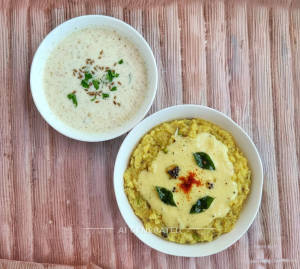 Khichdi Kadi + Chaas