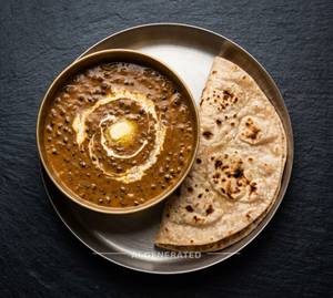 Dal Makhani + Chapati (1 Piece)