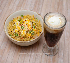 Cheese Chatori Maggi + Add Float