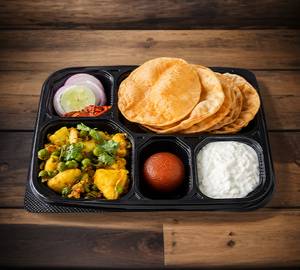 Special poori thali