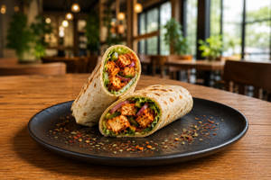 Peri Peri Paneer Wrap