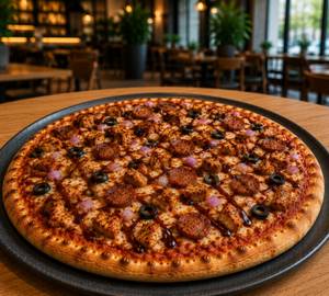 Chicken Overload Pizza