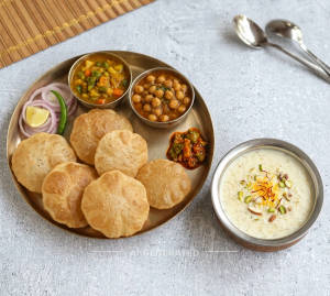 Poori Thali + Kheer