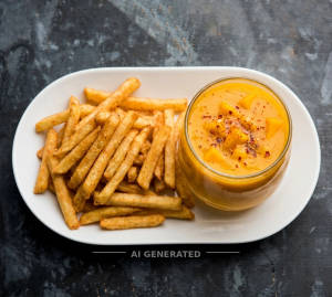 Golden Fries + Spicy Mango