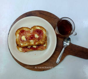 Bun Butter Jam + Black Tea