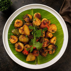 Pan Seared Prawns