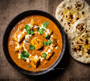 Shahi Paneer + Tandoori Roti (2 pieces)