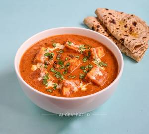 Paneer Butter Masala + Tandoori Roti (2 Pieces)