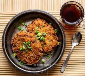 Chicken Cutlet 2 (Pcs) + 120 Ml Teaboy Spl Tea