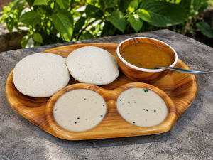 Idli Sambhar (2 Pcs)