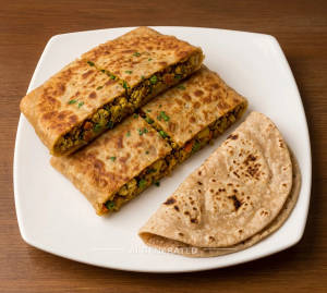 Veg Mughlai + Roti (2 Pieces)