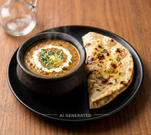 Dal Handi + Tandoori Butter Roti (1 piece)