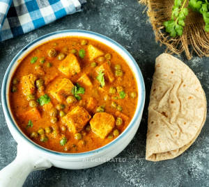 Veg Makhanwala + Plain Chapati Roti (1 piece)