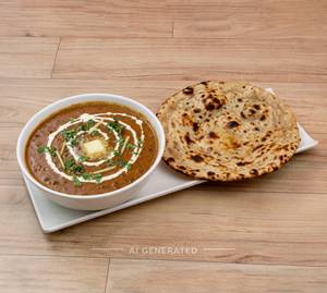 Dal Makhani + Tandoori Plain Paratha (1 Piece)