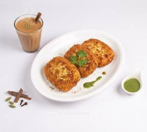 Paneer Patty + Tea