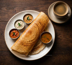 Plain Dosa + Coffee