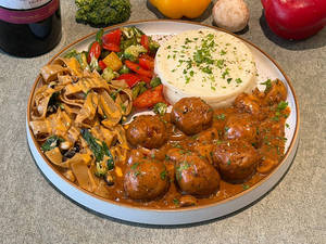 Salisbury Steak Chicken Meatballs