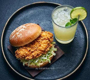 Chicken Zinger + Fresh Lime