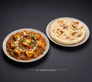 Tawa Paneer + Kulcha (1 Pc)
