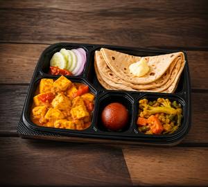 Special butter roti thali