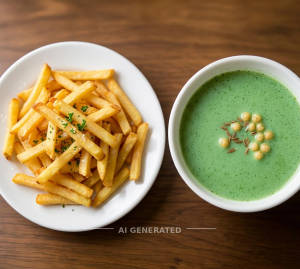 French Fry + Fresh Jal Jeera