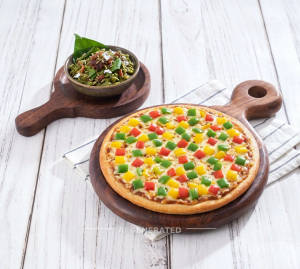 Capsicum Pizza + Paan Blast