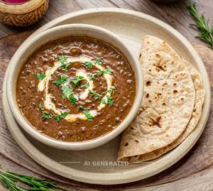 Dal Makhani + Plain Chapati (2 Pieces)