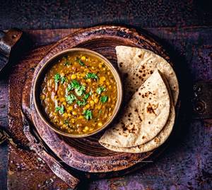 Dal Fry + Chapati (2 Pieces)