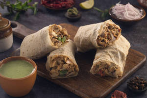 Tandoori Soya Chaap Roll