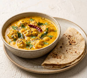 Kadhi Masala + Roti (2 Pieces)