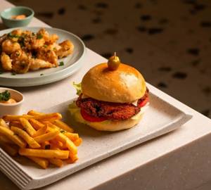 Korean Fried Chicken Burger