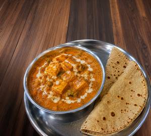 Paneer Butter Masala With 4 Tawa Roti