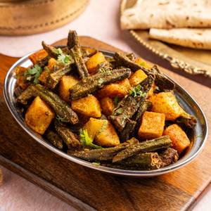 Aloo Bhendi Fry