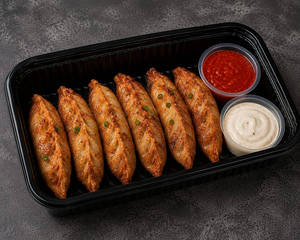 Chicken Fried Momo`s ( 6 Pieces )