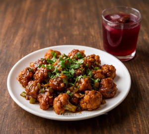 Gobi Manchurian + Kokum Juice