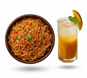 Peri peri maggi + Mango [mocktails]
