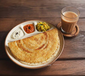 Dosa + Tea