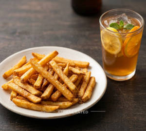 French Fries + Iced Tea