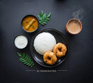Idli Vada + Tea